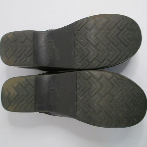 Dansko Brown Leather Professional Comfort Slip-On Clog Size EUR 39 US 8.5 - Picture 9 of 16